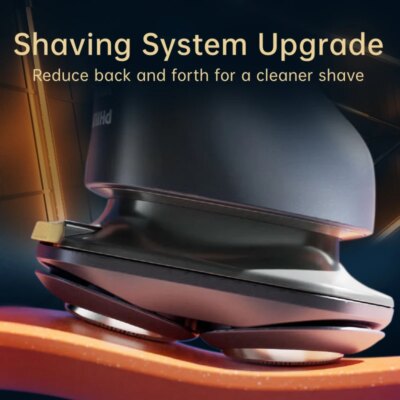 PHILIPS S1886/1887 Stand Up Electric Shaver USB Charge Stainless Steel PowerCut Blade Razor Triple Floating Head Beard Trimmer - Image 6