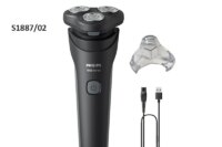 PHILIPS S1886/1887 Stand Up Electric Shaver USB Charge Stainless Steel PowerCut Blade Razor Triple Floating Head Beard Trimmer