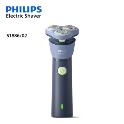 PHILIPS S1886/1887 Stand Up Electric Shaver USB Charge Stainless Steel PowerCut Blade Razor Triple Floating Head Beard Trimmer - Image 2