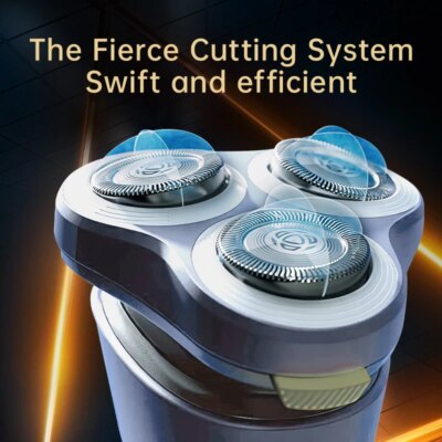 PHILIPS S1886/1887 Stand Up Electric Shaver USB Charge Stainless Steel PowerCut Blade Razor Triple Floating Head Beard Trimmer - Image 3