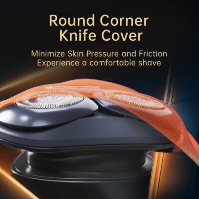 PHILIPS S1886/1887 Stand Up Electric Shaver USB Charge Stainless Steel PowerCut Blade Razor Triple Floating Head Beard Trimmer - Image 4