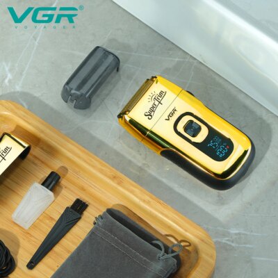 VGR Shaver Professional Beard Trimmer Electric Razor Portable Shaving Machine Reciprocating Hair Trimmer Shaver for Men V-332 - Image 6
