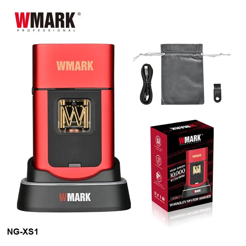 WMARK Shaver Professional Beard Trimmer Electric Shaver 10000 RPM Vector Motor Razor Shaving Machine Metal Shaver for Men NG-XS1 WMARK Shaver Professional Beard Trimmer Electric Shaver 10000 RPM Vector Motor Razor Shaving Machine Metal Shaver for Men NG-XS1
