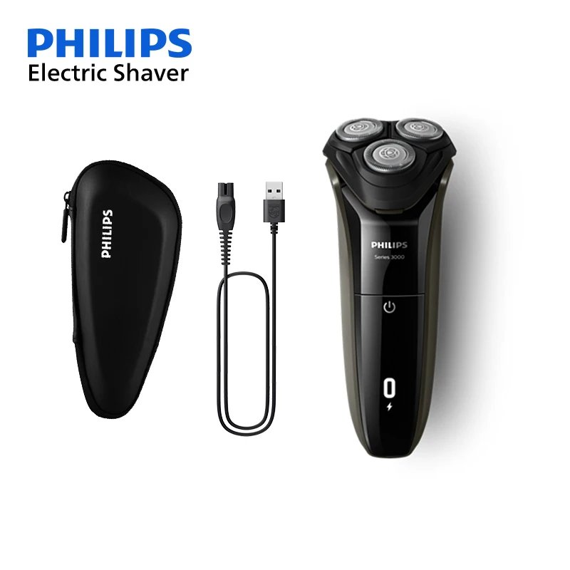 PHILIPS New S3108 Electric Shaver Dry Wet Shaving Triple Blade 5-Way Floating Head Beard Trimmer Men's Electric Razors Machine