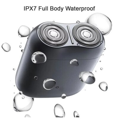 XIAOMI MIJIA S200 Electric Shaver For Men,IPX7 Washable Wet & Dry Shaver,Type-C Charging 60min battery life,Beard Trimmer Cutter - Image 4