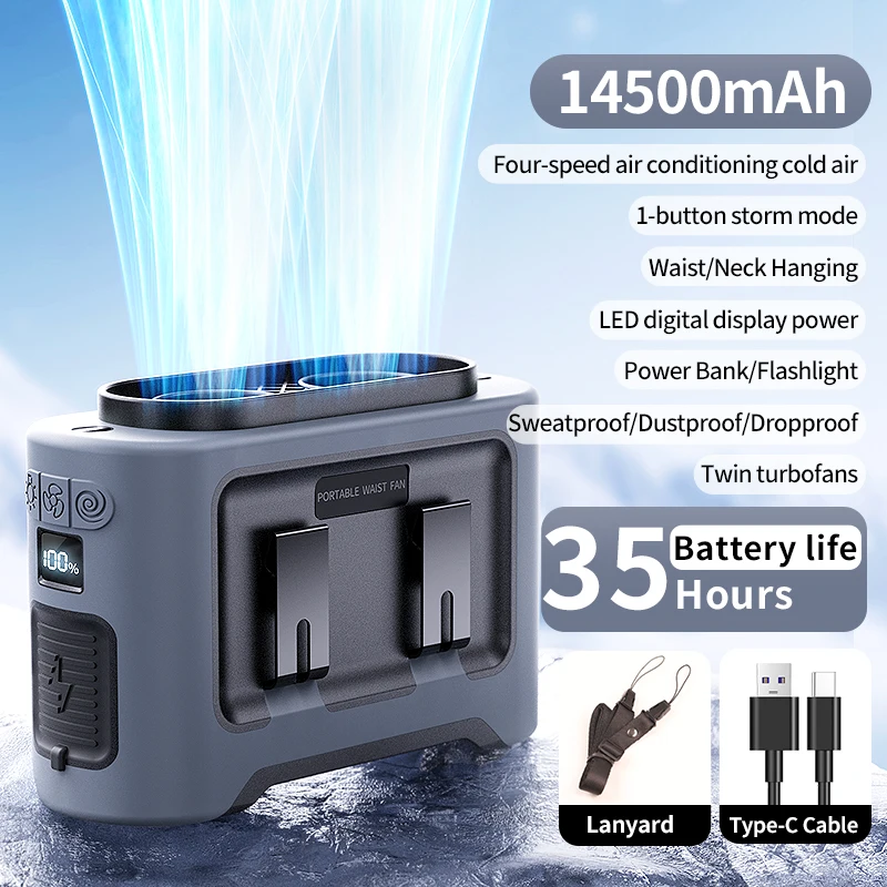14500mAh Grey
