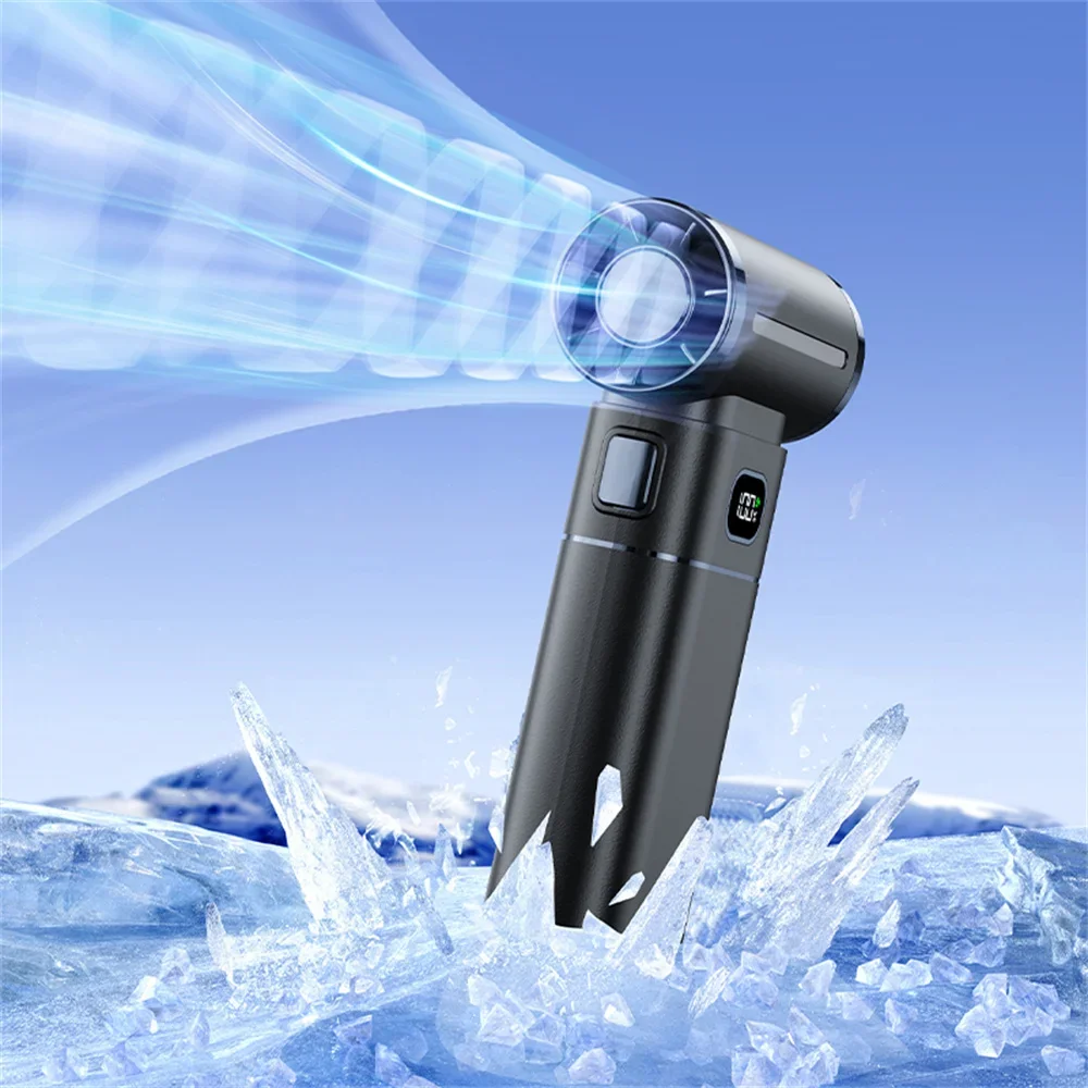 Violent Fan 200000RPM Powerful Air Blower Portable Handheld Turbo Fan 52m/s Winds Brushless Jet Blower Gun Tools