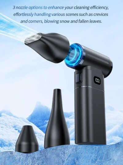 Violent Fan 200000RPM Powerful Air Blower Portable Handheld Turbo Fan 52m/s Winds Brushless Jet Blower Gun Tools - Image 4