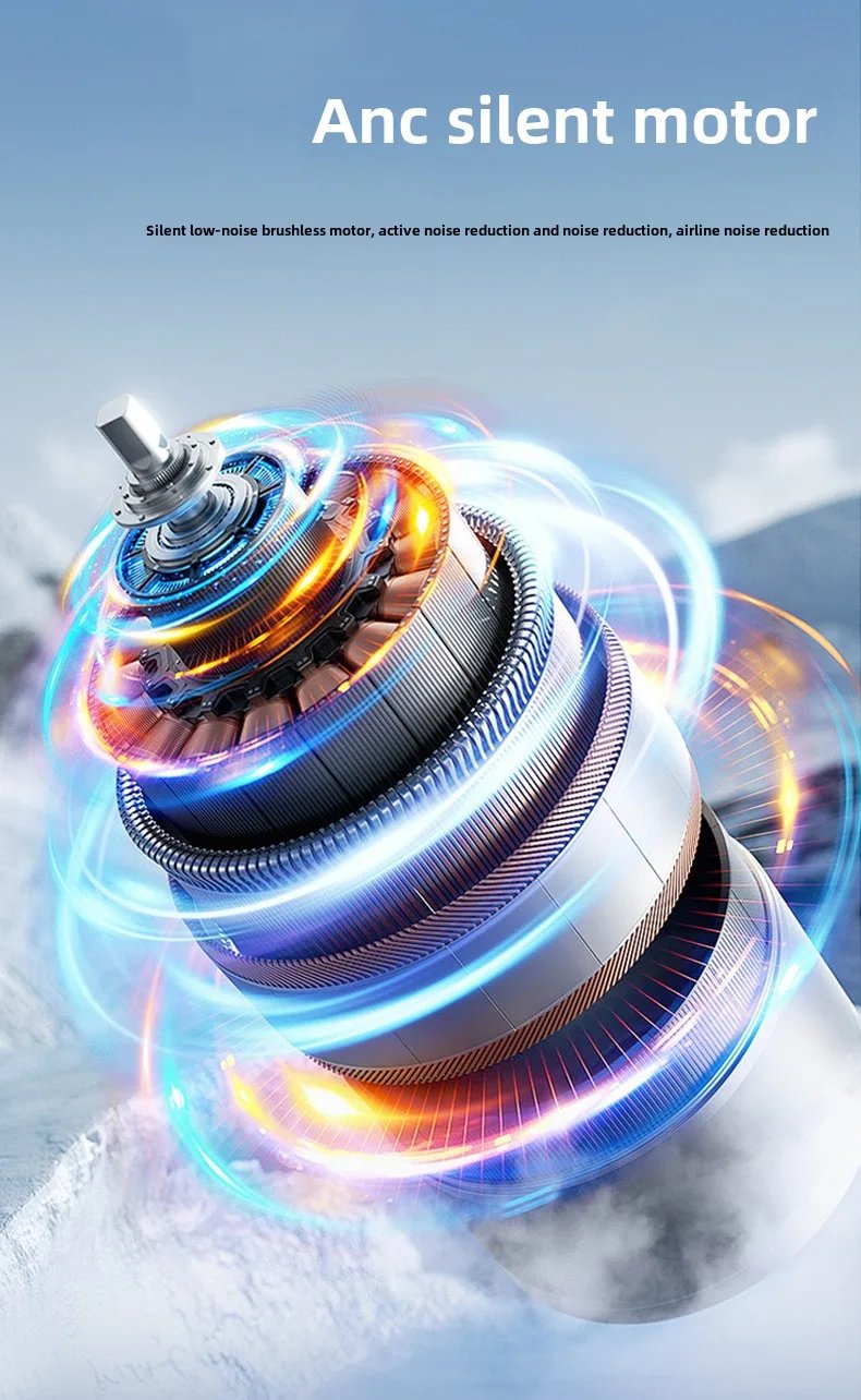 5200mAh Portable Handheld Fan with Double Ice Cooling, High-Speed Rechargeable USB Fan, Foldable Design for Indoor & Outdoor Use 5200mAh Portable Handheld Fan with Double Ice Cooling, High-Speed Rechargeable USB Fan, Foldable Design for Indoor & Outdoor Use