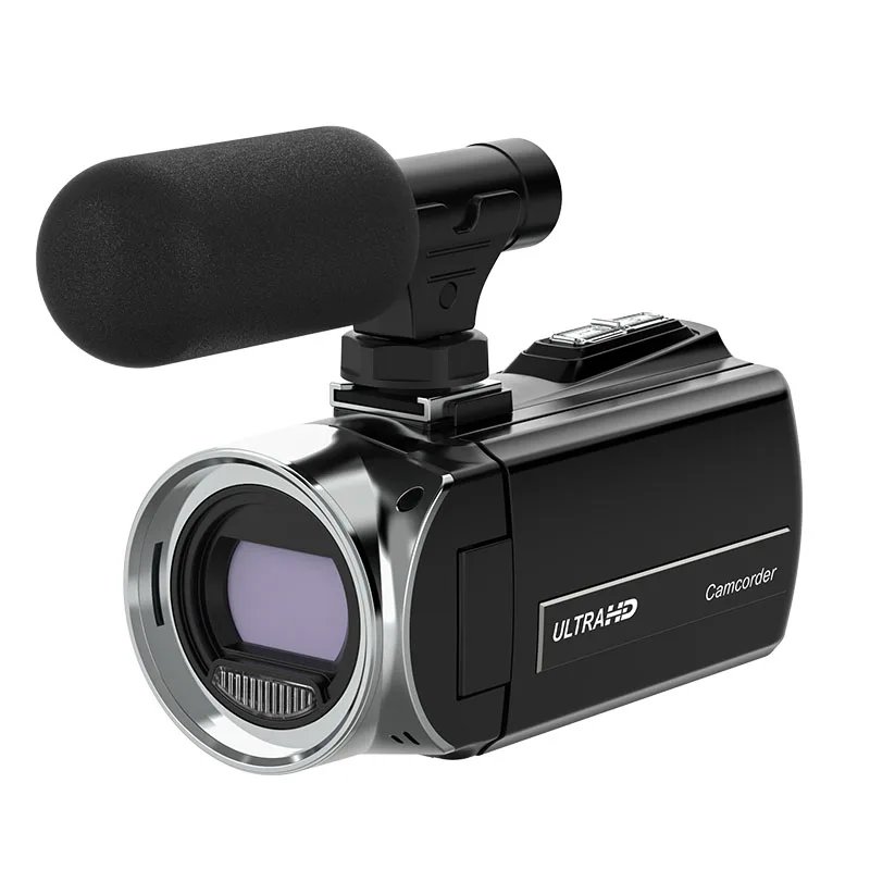 4K Camcorder with Microphone 18X Zoom Infrared Vlogging Video Camera for Youtube 48MP Portable Digital Recorder Live Streaming 4K Camcorder with Microphone 18X Zoom Infrared Vlogging Video Camera for Youtube 48MP Portable Digital Recorder Live Streaming
