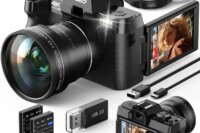 NBD Compact Digital Photography Camera 4K WIFI WebCam Vintage Vlog Video Recorder YouTube 48MP Camcorder 16X Digital Zoom Camera