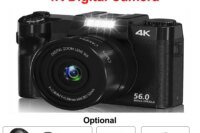 4K Digital Camera 48MP Vlogging YouTube 60FPS Auto Focus 16X Zoom Camcorder Recording Video With LENS Selfie Time Set New Camera