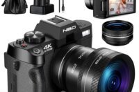 NBD Compact Digital Photography Camera 4K WIFI WebCam Vintage Vlog Video Recorder YouTube 48MP Camcorder 16X Digital Zoom Camera