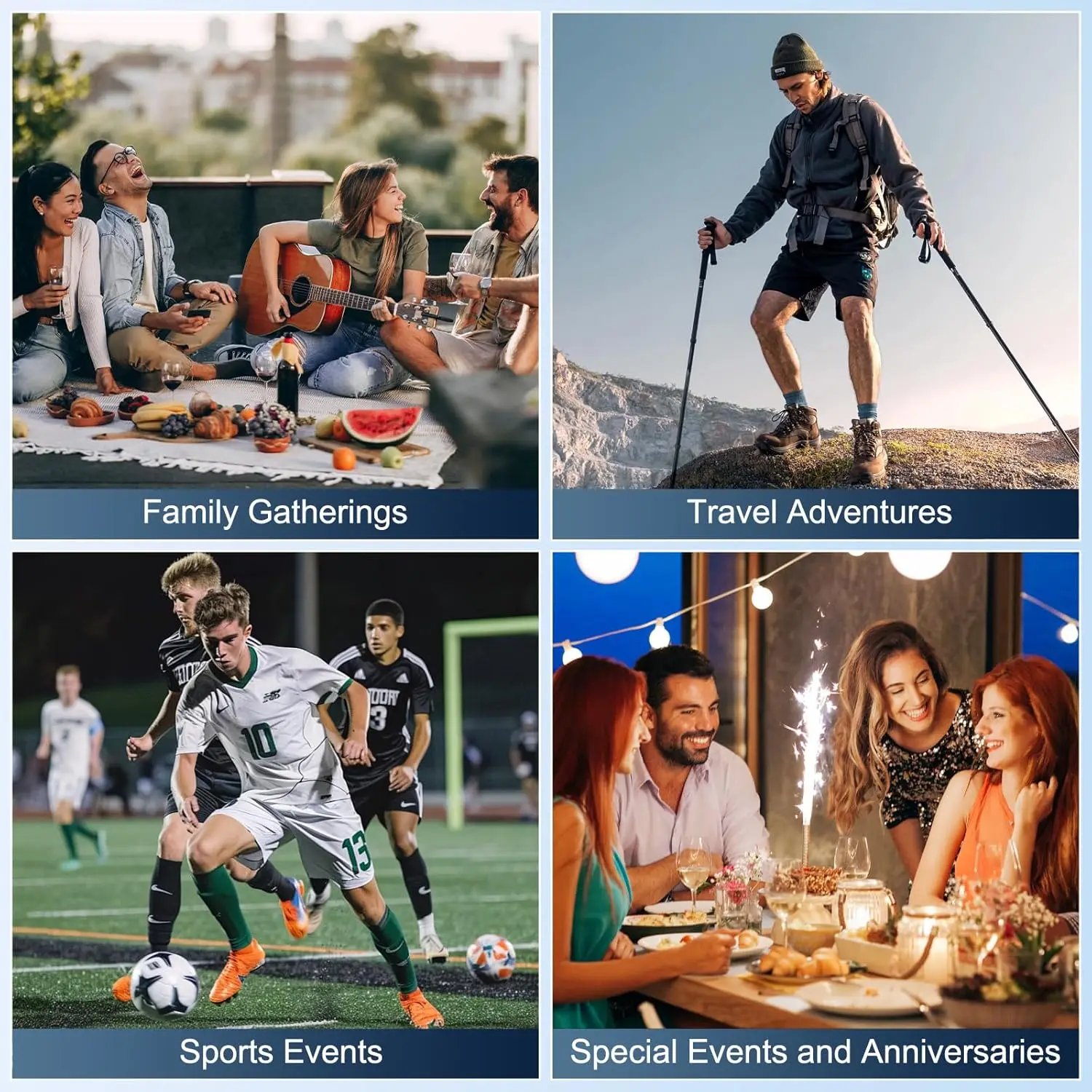 NBD 4K Camcorder Video Camera with 48MP Vlogging Camera With Wi-Fi & App Control,Video Recorder with 3X Battery Life, 16X Zoom - Image 6