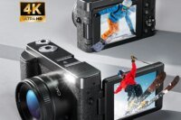 4K Digital Camera Photography Camera 48MP Autofocu Webcam Vlog Video Recorder Compact Cameras 180-Degree Rotation Flip Screen