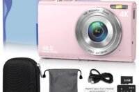 4K Digital Camera Autofocus Vlogging Camera HD 48MP with 2.8" Large Screen Camcorder Camera for Photography for Kid Adult