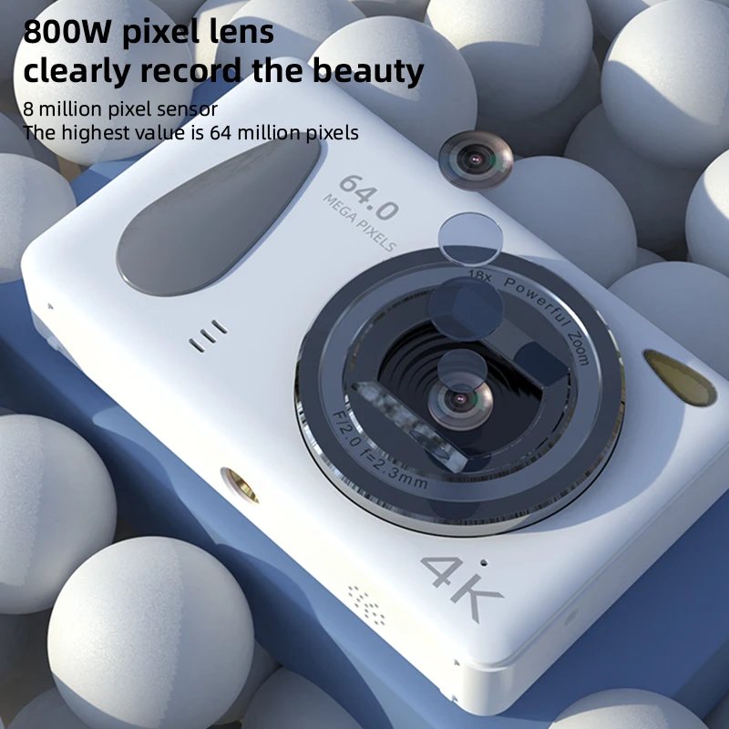 High Quality 4K Digital Camera Videos Vlogs Photography Photo Video Shooting Gift Girlfriend UHD Consumer Electronics Camcorder - Image 4