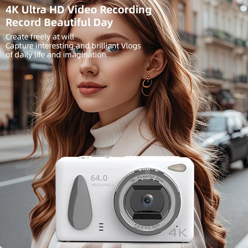 High Quality 4K Digital Camera Videos Vlogs Photography Photo Video Shooting Gift Girlfriend UHD Consumer Electronics Camcorder