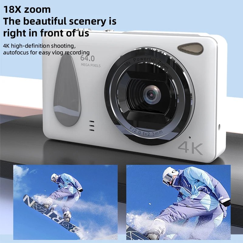 High Quality 4K Digital Camera Videos Vlogs Photography Photo Video Shooting Gift Girlfriend UHD Consumer Electronics Camcorder - Image 2