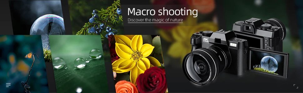 NBD 4K Digital Cameras for Photography,48MP Camera,Travel Vlogging Cameras with 16X Digital Zoom,180°Flip Screen,52mm Macro Lens NBD 4K Digital Cameras for Photography,48MP Camera,Travel Vlogging Cameras with 16X Digital Zoom,180°Flip Screen,52mm Macro Lens