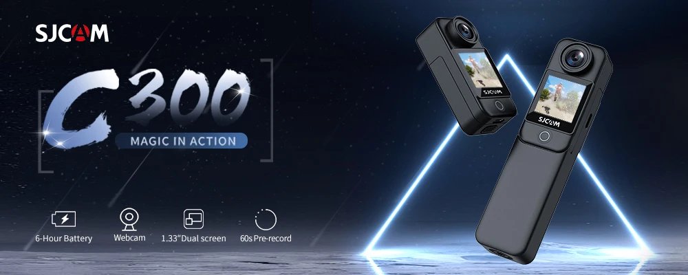 SJCAM SJ10X Waterproof Action Camera Anti-Shake 4K Touch Screen Underwater Mode Multifunctional Outdoor Sport Video Cam