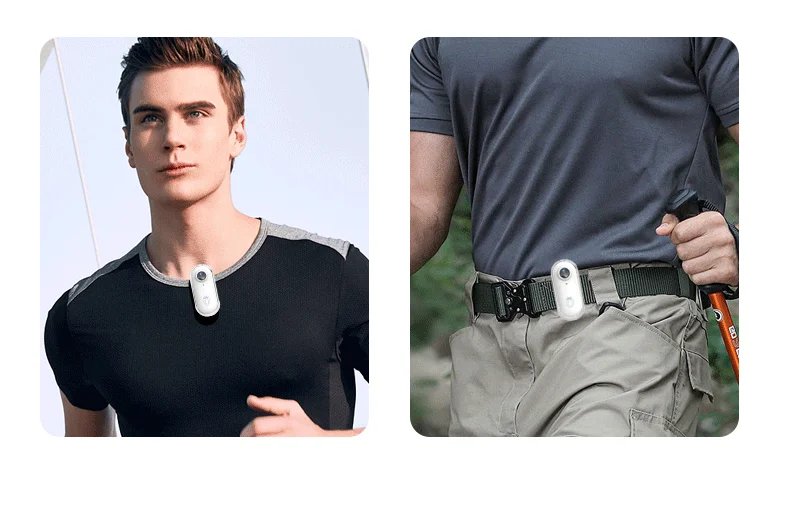 Pocket 4K Mini Camera  Magnetic Wearable Cam with Waterproof Shell WiFi Bike Motorcycle Camera Friendly for Casual Cycling Vlog