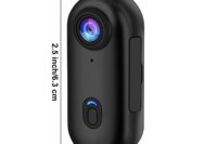 Pocket 4K Mini Camera  Magnetic Wearable Cam with Waterproof Shell WiFi Bike Motorcycle Camera Friendly for Casual Cycling Vlog