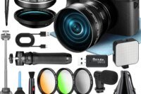 NBD 4K Digital Cameras for Photography 48MP Camera with Microphone  3-Color Filter Video Camera with Wide-Angle&Macro Lens