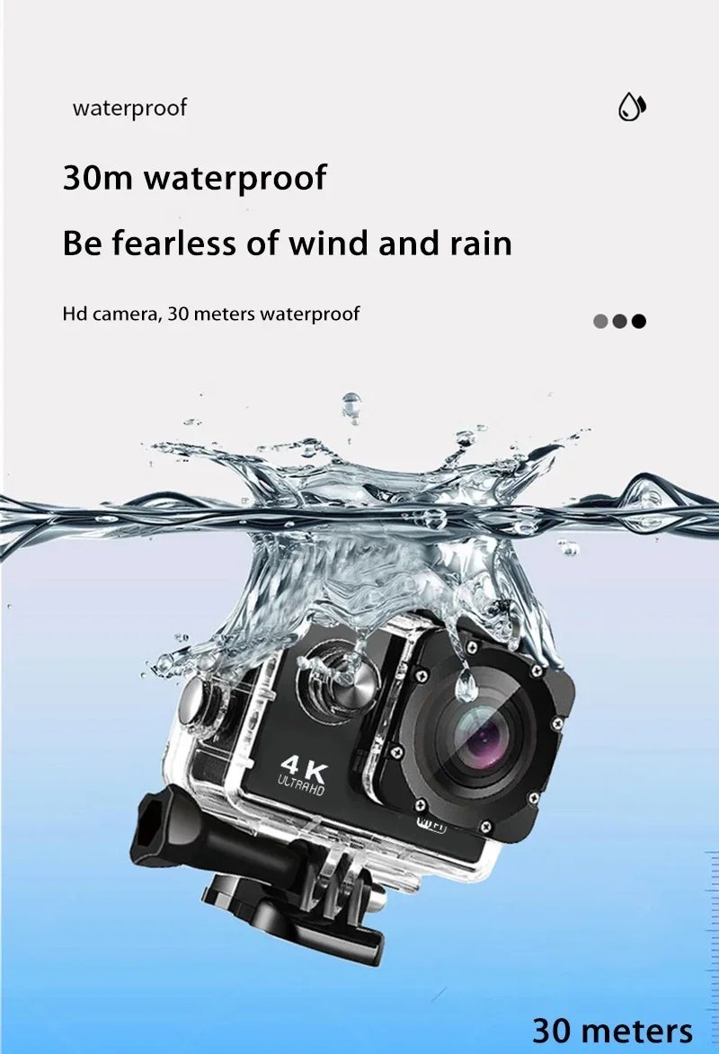 XIAOMI Ultra Action Camera HD 4K/30fps WiFi 2.0