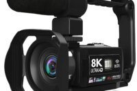 8K Digital Photography Camera 48MP Handheld DV 18X igital Zoom Camera Recorder 3'' LCD Touch Screen Portable Recording Camcorder