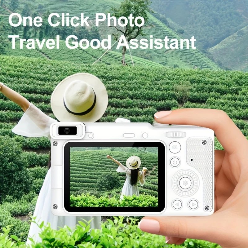 Portable Digital Camera CCD High Definition Autofocus 8X Zoom Video Camcorder Student Party DSLR for kids Beginner Camera - Image 5