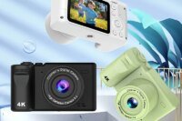 Portable Digital Camera CCD High Definition Autofocus 8X Zoom Video Camcorder Student Party DSLR for kids Beginner Camera
