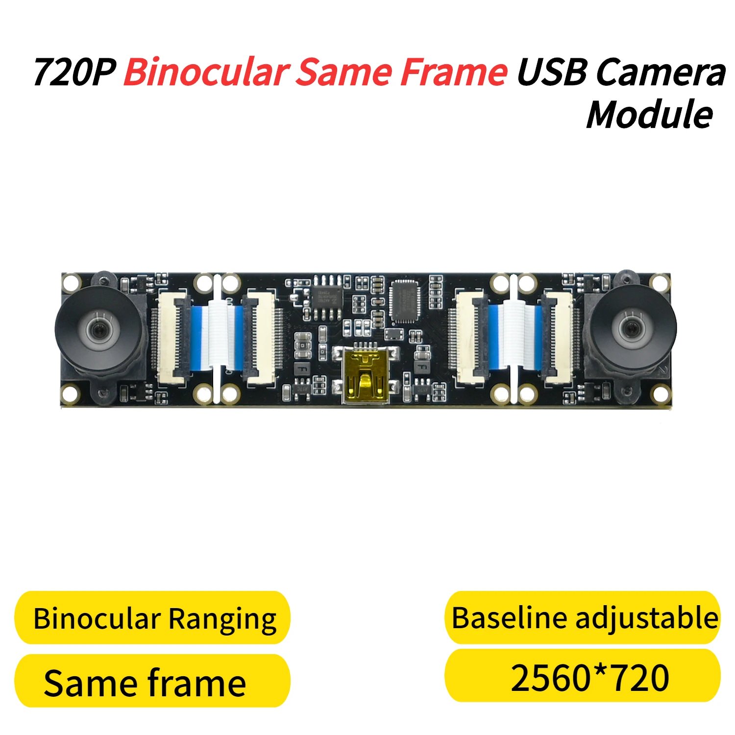 3D USB Camera Module1080P With Dual Lens 2MP,3840x1080 30fps,Synchronous Same Frame, IMX307,Drive Free, For Modeling /Face Recog 3D USB Camera Module1080P With Dual Lens 2MP,3840x1080 30fps,Synchronous Same Frame, IMX307,Drive Free, For Modeling /Face Recog