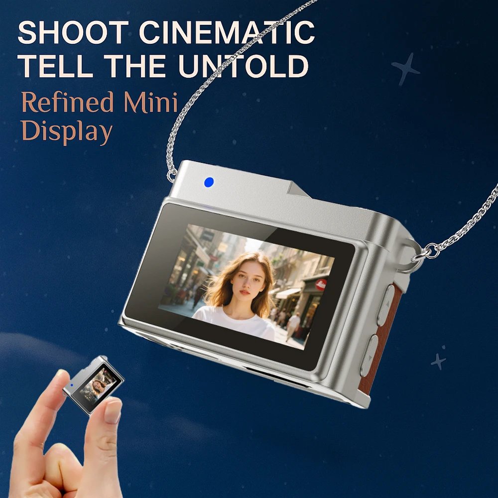 Ourlife Digital Camera 1080P CCD Mini Cam with Screen Indoor Outdoor Sports Portable Vintage Very Small Camcorder Video Recorder Ourlife Digital Camera 1080P CCD Mini Cam with Screen Indoor Outdoor Sports Portable Vintage Very Small Camcorder Video Recorder