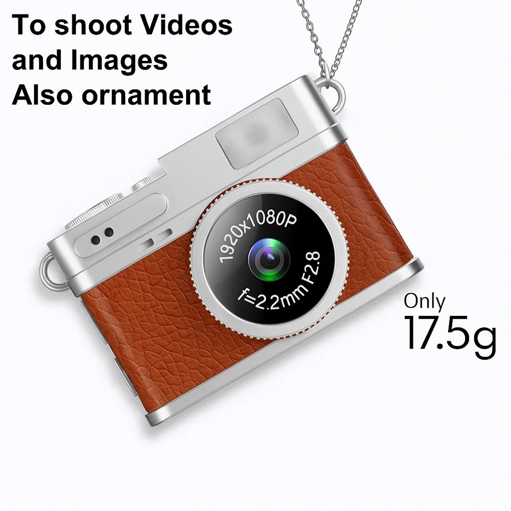 Ourlife Digital Camera 1080P CCD Mini Cam with Screen Indoor Outdoor Sports Portable Vintage Very Small Camcorder Video Recorder - Image 4