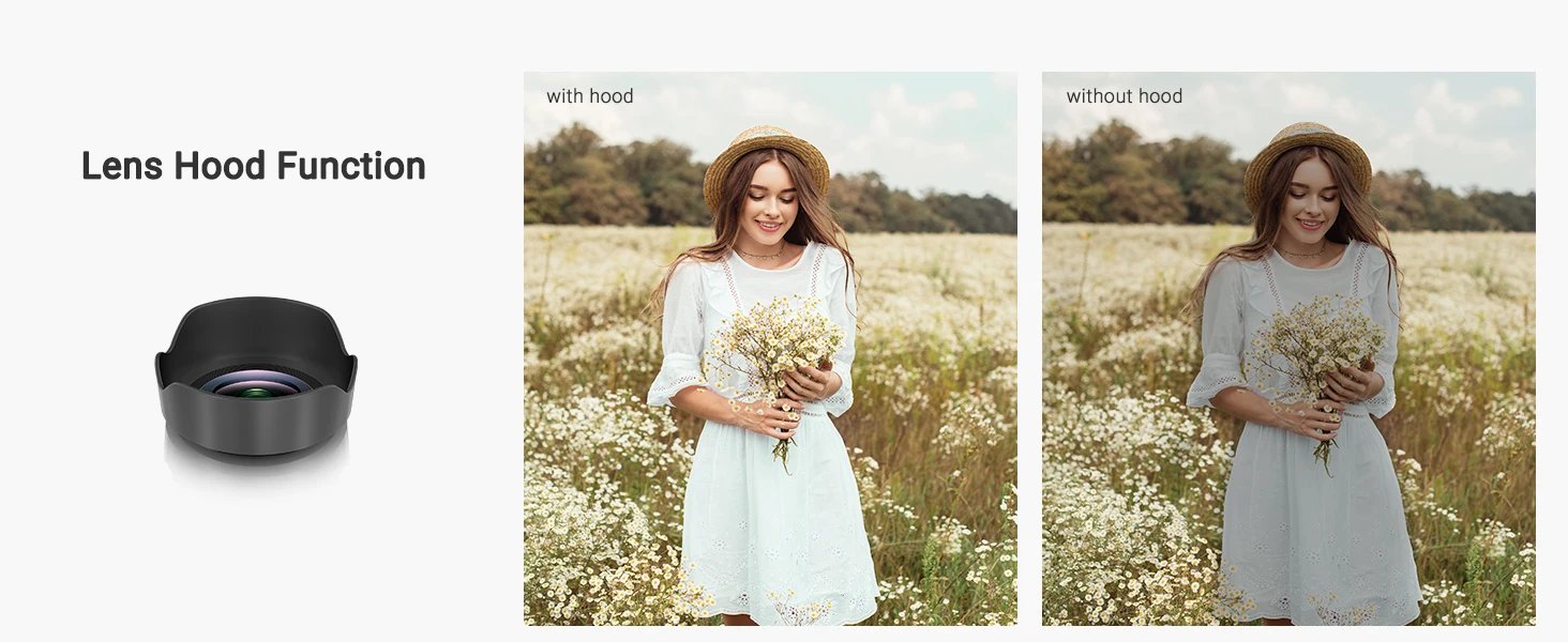 Digital Camera for Photography, 4K 64MP WiFi Vlogging Camera with Flash, Lens Hood, Front and Rear Camera, 4 Inch Touch Screen