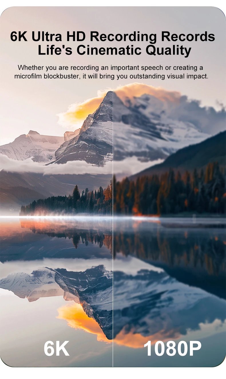 6K Digital Photography Camera 16X Digital Zoom 64MP Vintage Vlog Video Recorder YouTube 180° Flip Screen WiFi Web Cam With Flash 6K Digital Photography Camera 16X Digital Zoom 64MP Vintage Vlog Video Recorder YouTube 180° Flip Screen WiFi Web Cam With Flash