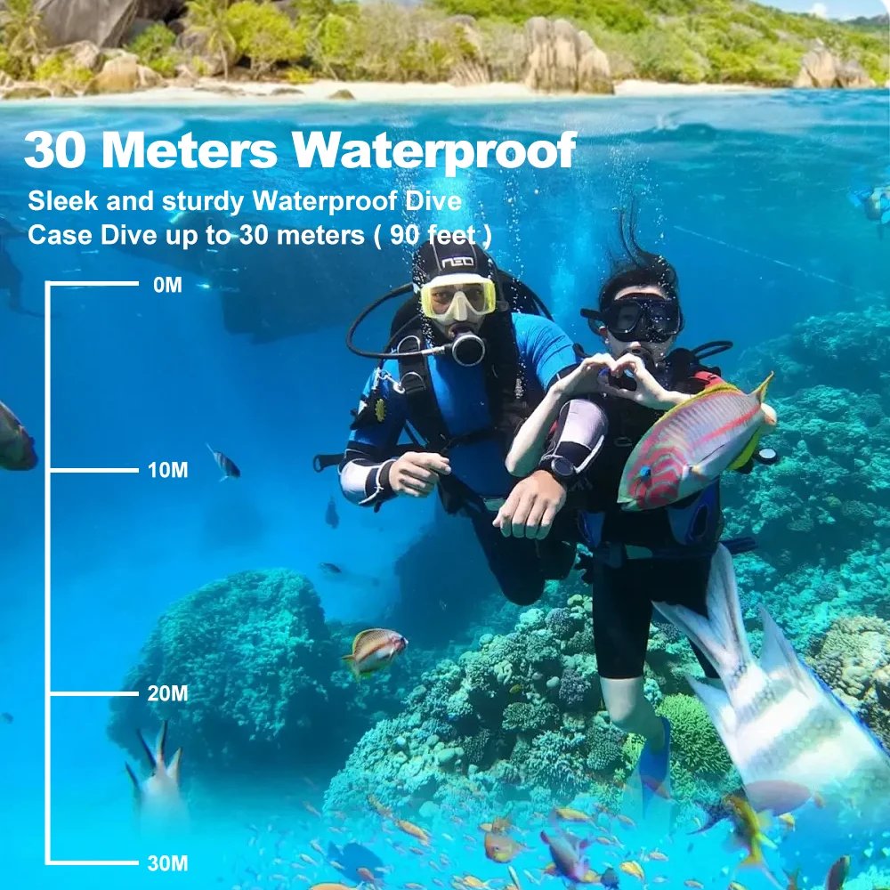 4K Action Camera 1080P/30FPS WiFi 2.0" 170D Underwater Waterproof Helmet Video Recording Camera Sports Cameras Outdoor Mini Cam - Image 4