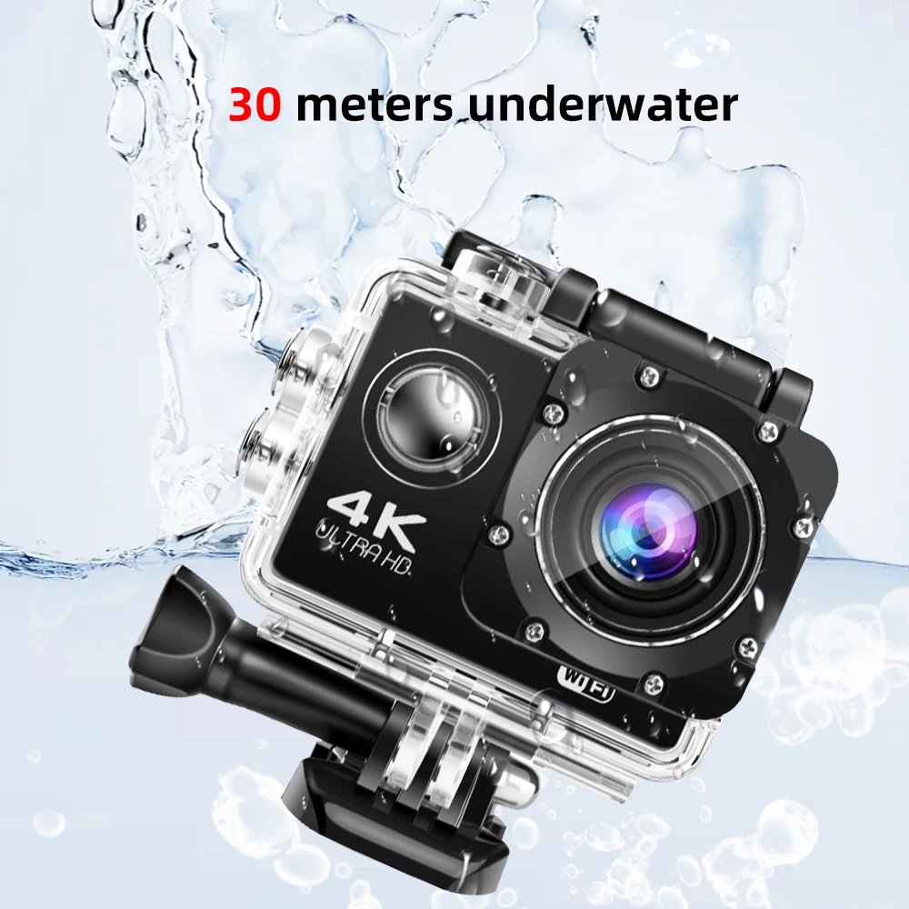 4K Action Camera 1080P/30FPS WiFi 2.0