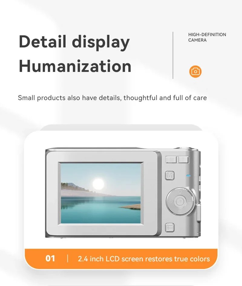 Xiaomi 4K Digital Camera 50MP 16X Student Camera Outdoor Anti-Shake Digital Video Camera Flash Video Recorder Small Video Camera Xiaomi 4K Digital Camera 50MP 16X Student Camera Outdoor Anti-Shake Digital Video Camera Flash Video Recorder Small Video Camera