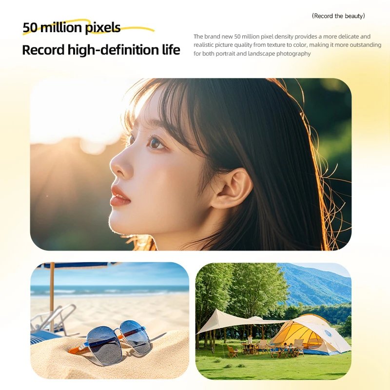 4K Retro CCD Portable Digital Camera Entry-level Camera Dual Camera Flash 50 Million Pixels Auto Focus Intelligent Anti-shakeNew - Image 5