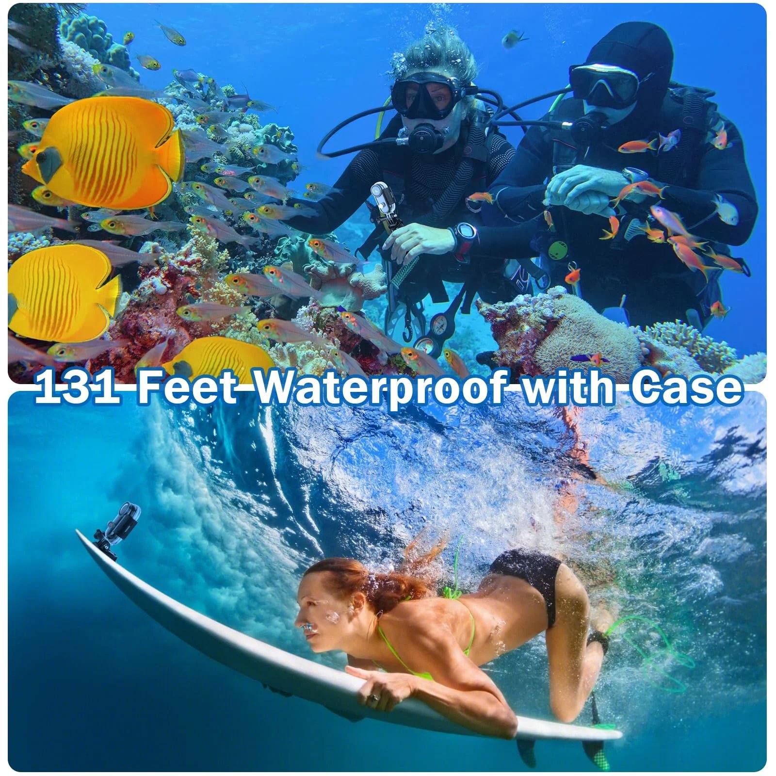 4K Outdoor Sports Camera Multifunction WIFI In Helmet Motorcycle Bike Waterproof Bicycle Action Mini Body Cam Video Recording - Image 3