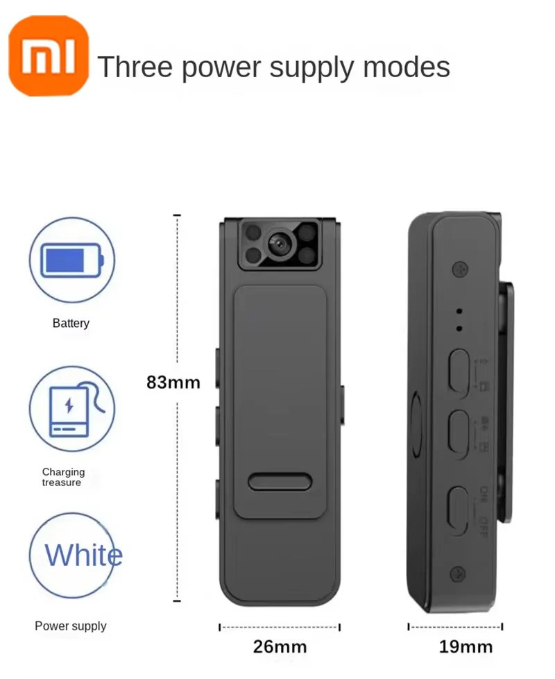 2025 NEW WIth Wifi Hotspot Mini Camera 1080P Portable Digital Video Recorder Body Camera Night Vision DVR Miniature Camcorder - Image 2