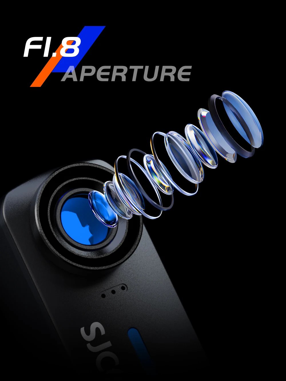 SJCAM C110 4K Action Camera with 135° Wide Angle f/2.0 Lens EIS Stabilization 1500MP Photos 200Min Battery 30M Waterproof Case SJCAM C110 4K Action Camera with 135° Wide Angle f/2.0 Lens EIS Stabilization 1500MP Photos 200Min Battery 30M Waterproof Case