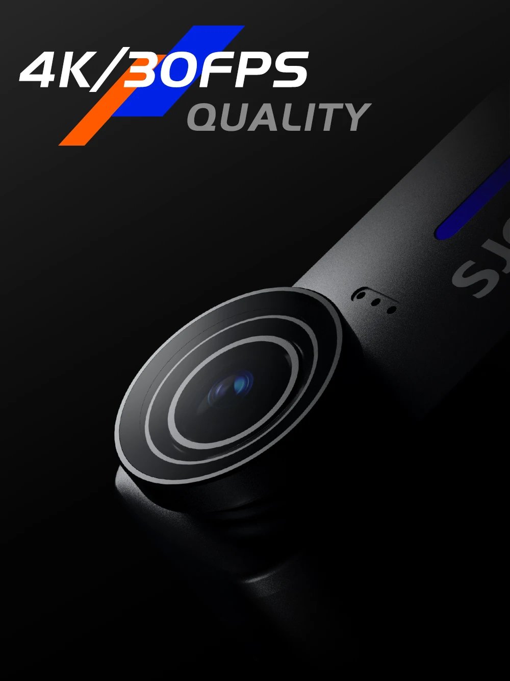 SJCAM C110 4K Action Camera with 135° Wide Angle f/2.0 Lens EIS Stabilization 1500MP Photos 200Min Battery 30M Waterproof Case SJCAM C110 4K Action Camera with 135° Wide Angle f/2.0 Lens EIS Stabilization 1500MP Photos 200Min Battery 30M Waterproof Case