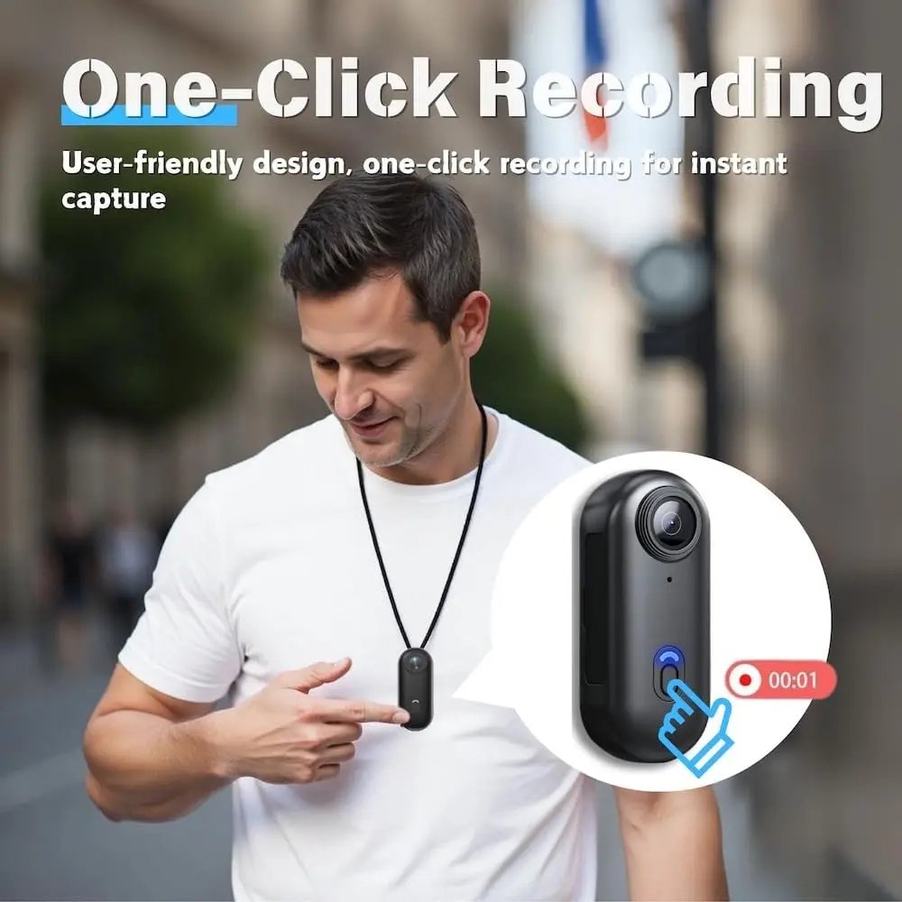 4K UHD Small Vlog Wireless Camera Home Photography Super Mini WiFi Recorder Action Cam Compatible Portable Electronic Gadgets - Image 3