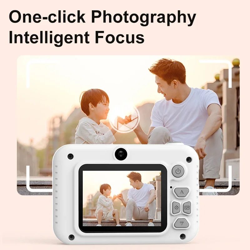 Xiaomi 4K Digital Camera 2000W Pixels Dual-camera Mini HD Eye Protection Screen1080P Built-in Game Shock Recording Kids Camera - Image 4