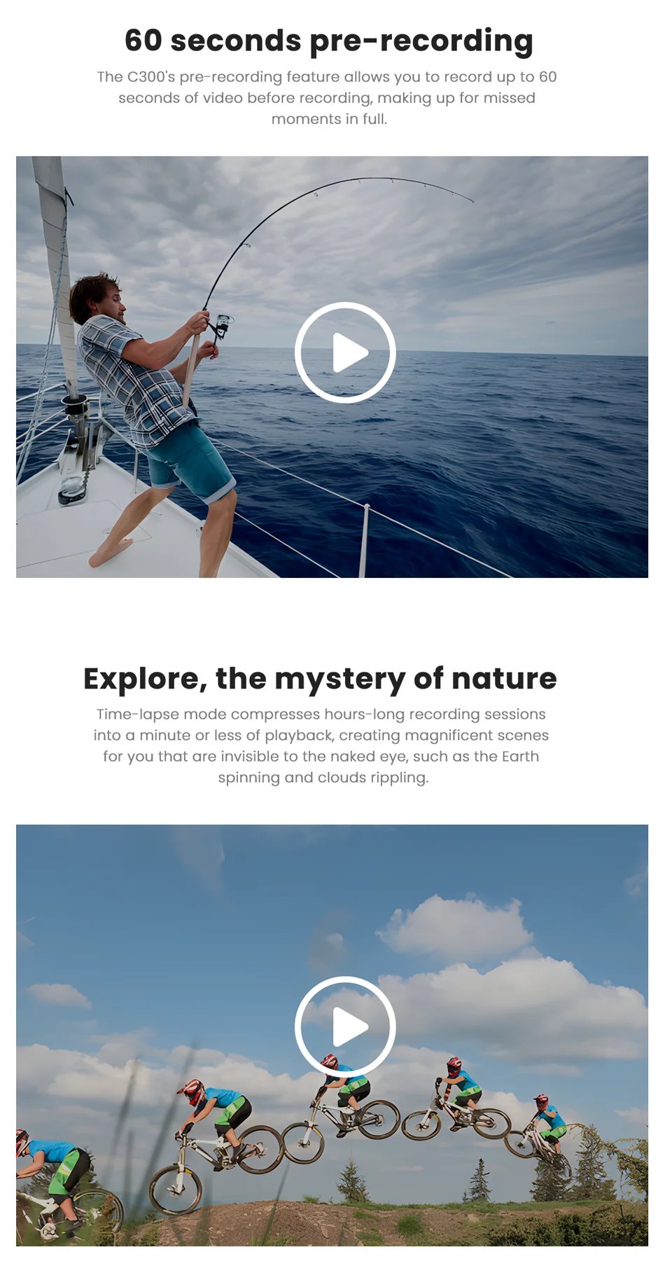 SJCAM C300 Pocket Action Camera 4K 30FPS 6-Axis GYRO Image Stabilization Super Night Vision 5G WiFi Remote Webcam Sports DV Cam SJCAM C300 Pocket Action Camera 4K 30FPS 6-Axis GYRO Image Stabilization Super Night Vision 5G WiFi Remote Webcam Sports DV Cam