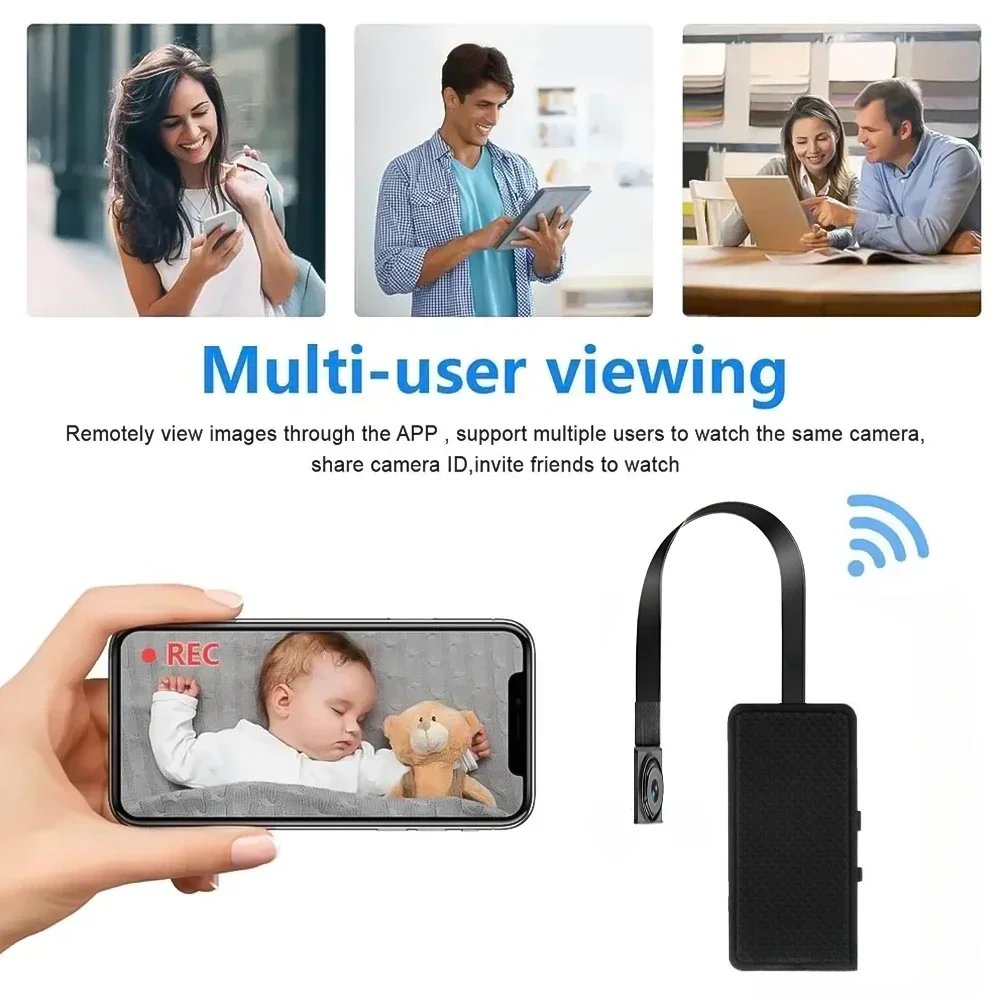 Mini Camera HD 1080P WiFi Camcorder Sports DV DVR Portable Wireless DIY Module Video Recorder Support Remote View P2P Camera - Image 4