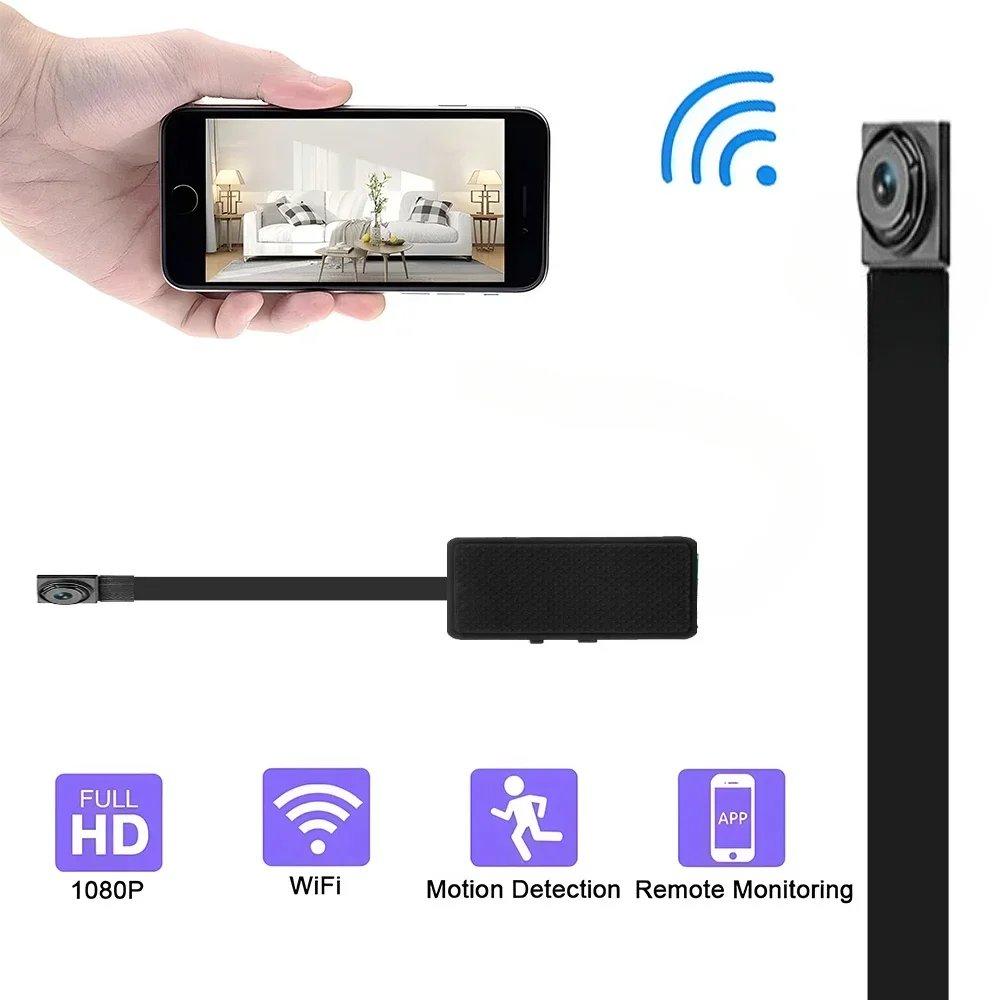 Mini Camera HD 1080P WiFi Camcorder Sports DV DVR Portable Wireless DIY Module Video Recorder Support Remote View P2P Camera - Image 2